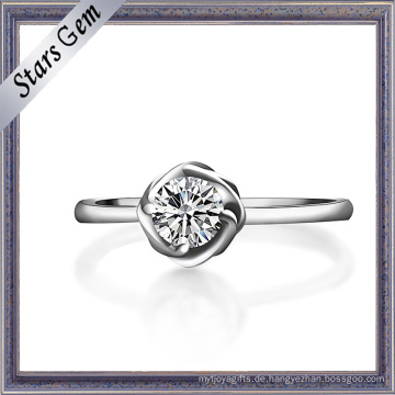 Weibliche Dekoration 925 Steling Silber Ring
